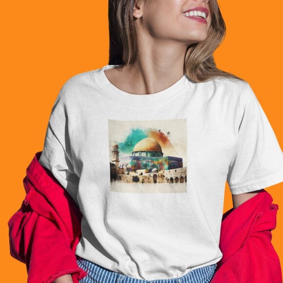 Multi color Ramadan Kareem Mosque Islamic Shirt | Ramadan Kareem T-shirt - Picture 2 of 10